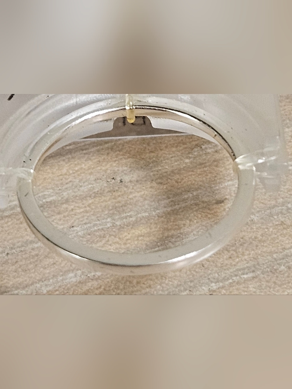 I AM STERLING SILVER SIMPLE DAINTY THIN BAND RING